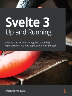 cover image of Svelte 3 Up and Running